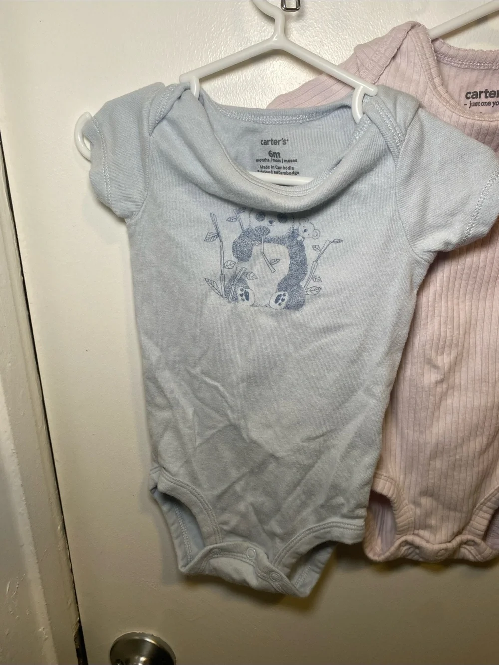6 Months Carter’s Onesies 2 Sets with Old Navy Sleepers and pants